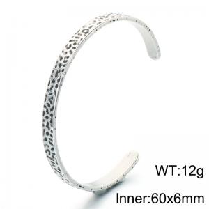 Stainless Steel Bangle - KB214296-LU