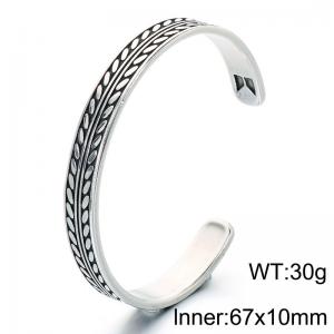 Stainless Steel Bangle - KB214310-LU