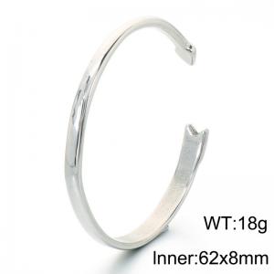 Stainless Steel Bangle - KB214344-LU