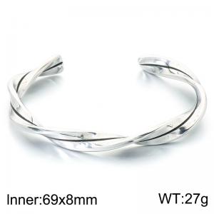 Stainless Steel Bangle - KB214349-LU