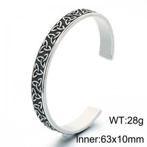 Stainless Steel Bangle - KB214351-LU