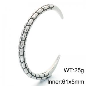 Stainless Steel Bangle - KB214356-LU
