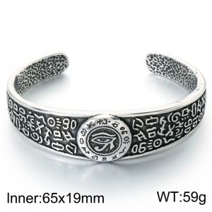 Stainless Steel Bangle - KB214361-LU