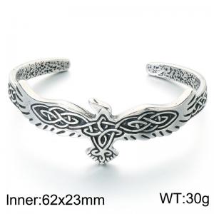 Stainless Steel Bangle - KB214365-LU