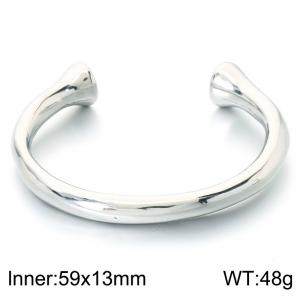Stainless Steel Bangle - KB214381-LU