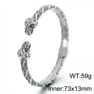 Stainless Steel Bangle - KB214399-LU