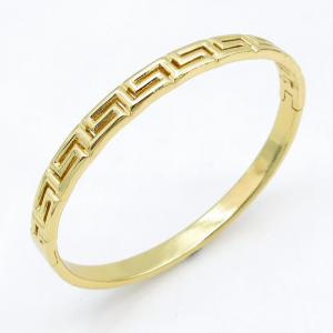 Stainless Steel Gold-plating Bangle - KB215046-JG
