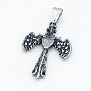 Stainless Steel Cross Pendant - KB215075-JG