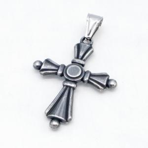 Stainless Steel Cross Pendant - KB215076-JG
