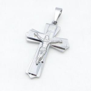 Stainless Steel Cross Pendant - KB215090-JG