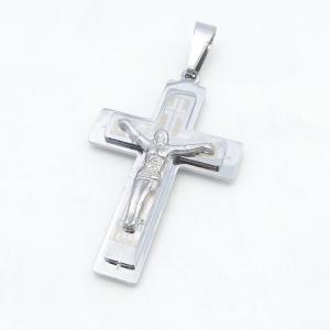 Stainless Steel Cross Pendant - KB215093-JG