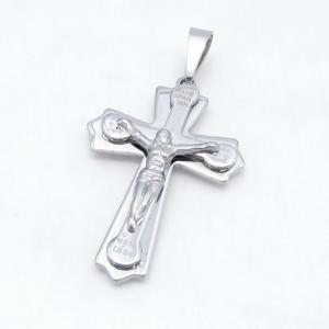 Stainless Steel Cross Pendant - KB215095-JG