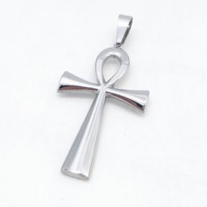 Stainless Steel Cross Pendant - KB215105-JG