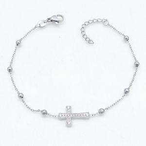 Stainless Steel Stone Bracelet - KB215122-KD