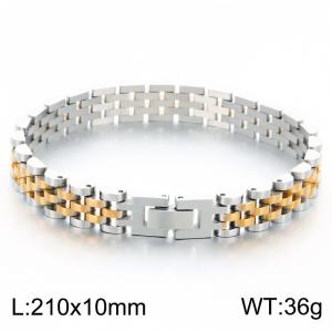 Men's Jewelry Stainless Steel Watch Band Bracelet - KB215172-KL