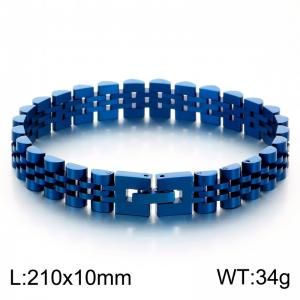 Men's Jewelry Stainless Steel Watch Band Bracelet - KB215173-KL