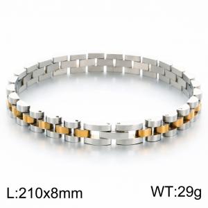 Men's Jewelry Stainless Steel Watch Band Bracelet - KB215177-KL