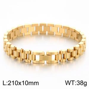 Men's Jewelry Stainless Steel Watch Band Bracelet - KB215179-KL