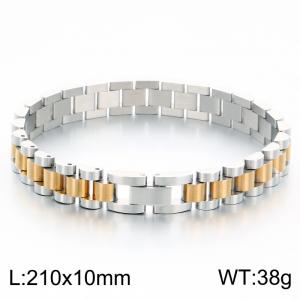 Men's Jewelry Stainless Steel Watch Band Bracelet - KB215180-KL