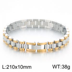 Men's Jewelry Stainless Steel Watch Band Bracelet - KB215181-KL