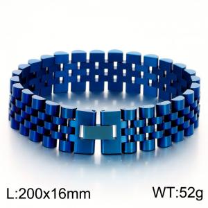 Men's Jewelry Stainless Steel Watch Band Bracelet - KB215199-KL
