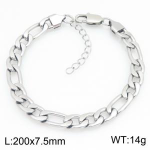 Fashionable jewelry stainless steel NK chain bracelet suitable for daily wear - KB215217-KGM