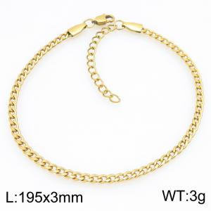 Fashionable jewelry stainless steel NK chain bracelet suitable for daily wear - KB215230-ZJZL