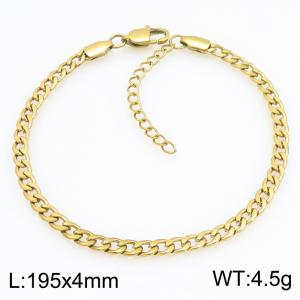 Fashionable jewelry stainless steel NK chain bracelet suitable for daily wear - KB215232-ZJZL