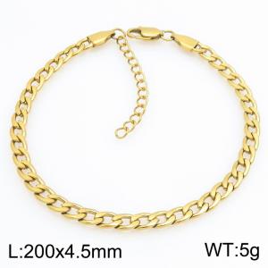 Fashionable jewelry stainless steel NK chain bracelet suitable for daily wear - KB215236-ZJZL
