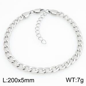 Fashionable jewelry stainless steel NK chain bracelet suitable for daily wear - KB215239-ZJZL