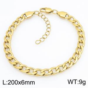 Fashionable jewelry stainless steel NK chain bracelet suitable for daily wear - KB215240-ZJZL