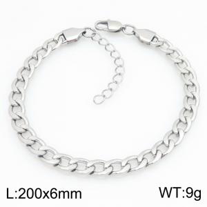 Fashionable jewelry stainless steel NK chain bracelet suitable for daily wear - KB215241-ZJZL