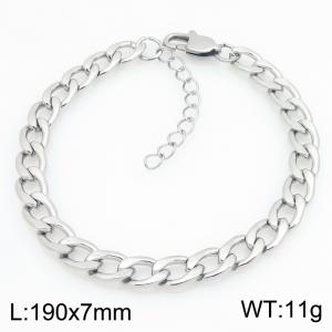 Fashionable jewelry stainless steel NK chain bracelet suitable for daily wear - KB215243-ZJZL