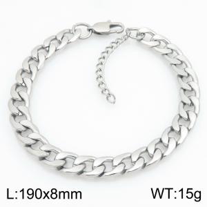 Fashionable jewelry stainless steel NK chain bracelet suitable for daily wear - KB215245-ZJZL