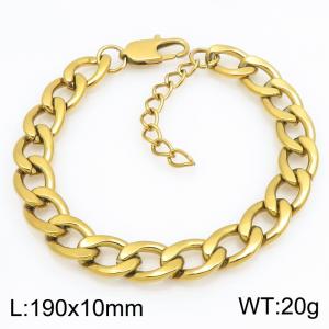 Fashionable jewelry stainless steel NK chain bracelet suitable for daily wear - KB215246-ZJZL