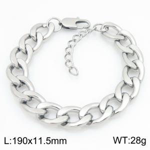 Fashionable jewelry stainless steel NK chain bracelet suitable for daily wear - KB215249-ZJZL