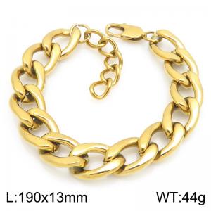 Fashionable jewelry stainless steel NK chain bracelet suitable for daily wear - KB215250-ZJZL