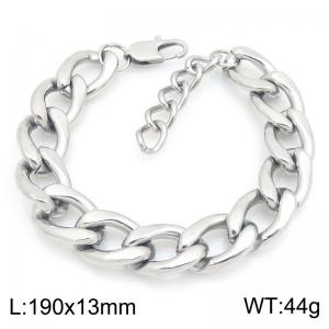 Fashionable jewelry stainless steel NK chain bracelet suitable for daily wear - KB215251-ZJZL
