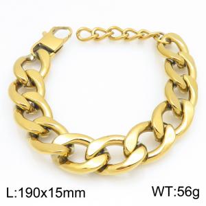 Fashionable jewelry stainless steel NK chain bracelet suitable for daily wear - KB215252-ZJZL