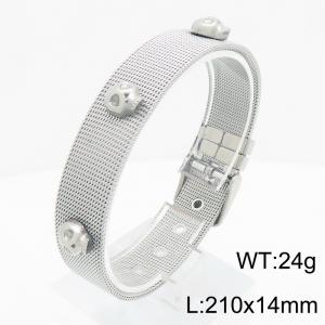 Stainless Steel Bracelet(Men) - KB215382-JR