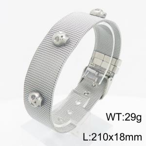 Stainless Steel Bracelet(Men) - KB215383-JR