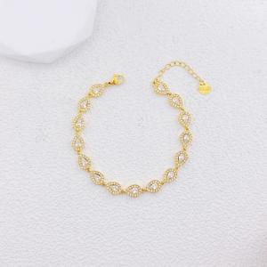 Stainless Steel Stone Bracelet - KB215939-SXSJ