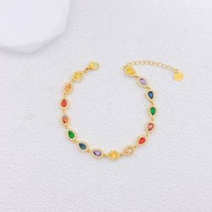 Stainless Steel Stone Bracelet - KB215940-SXSJ