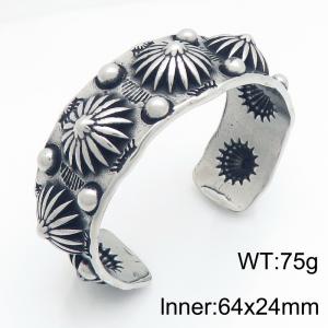 Stainless Steel Bangle - KB216094-LU