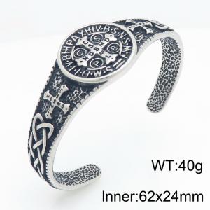 Stainless Steel Bangle - KB216095-LU