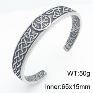Stainless Steel Bangle - KB216105-LU
