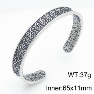 Stainless Steel Bangle - KB216111-LU