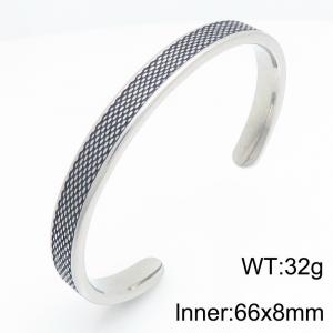 Stainless Steel Bangle - KB216114-LU