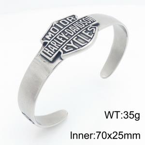 Stainless Steel Bangle - KB216119-LU
