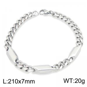 Stainless Steel Bracelet(Men) - KB216741-TSC